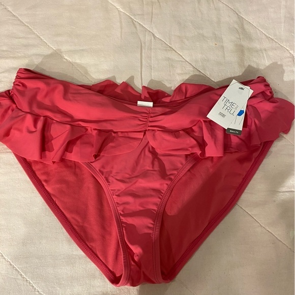 Time and Tru Mid Rise Bikini Bottom 1X (16W-18W) (FR) - Picture 3 of 11